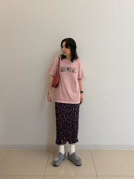 「MOUSSY（マウジー）のアイテム」を使った、maccoさん（レディース・162cm）の秋コーディネート