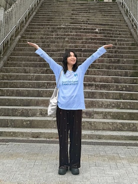 「MANGROVE（マングローブ）のアイテム」を使った、maccoさん（レディース・162cm）の秋コーディネート
