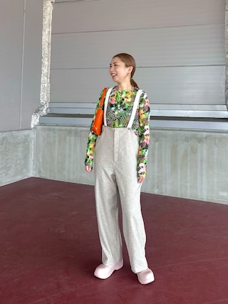 JOURNAL STANDARD／クリアツイルハイウエストサロペットパンツ JOURNAL STANDARD／クリアツイルハイウエストサロペットパンツ