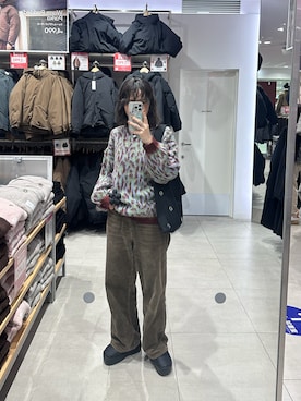 「アイテム（ブローチ/コサージュ）」を使った、maccoさん（レディース・162cm）の秋コーディネート