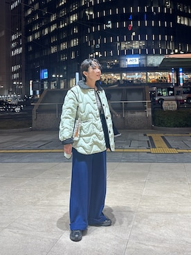 「SANSeLF（サンセルフ）のアイテム」を使った、maccoさん（レディース・162cm）の秋コーディネート