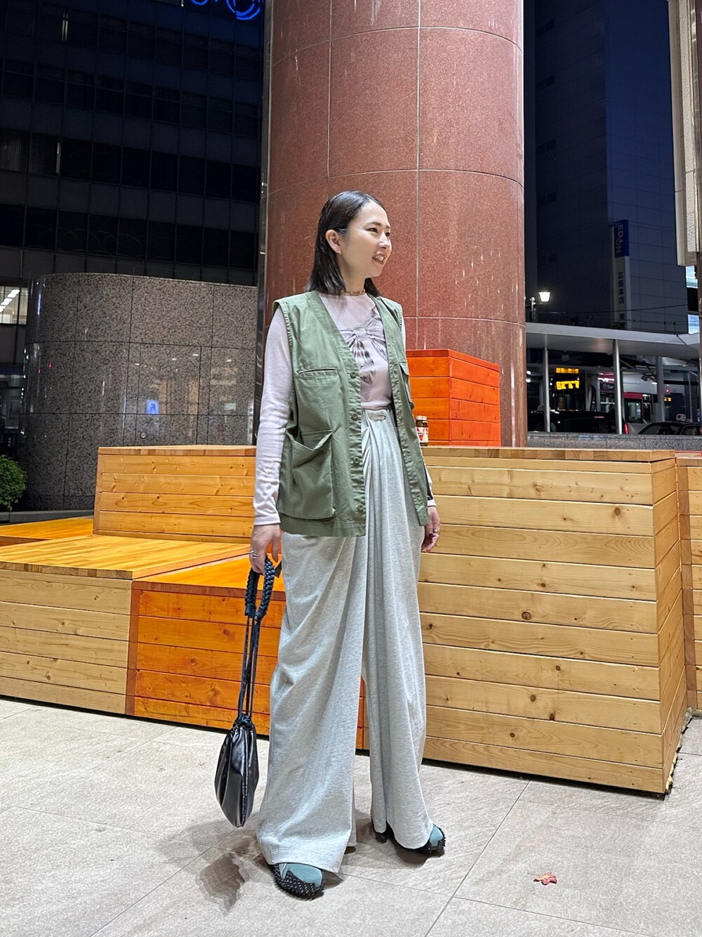 PRANK PROJECTドレープフロントジャージパンツ 黒 PRANK PROJECT