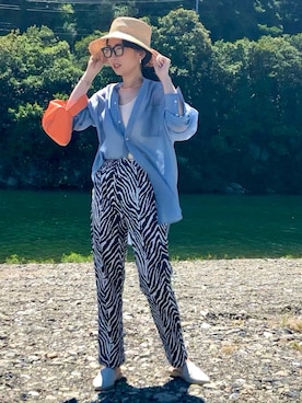 maccoさん（レディース・162cm）の夏コーディネート