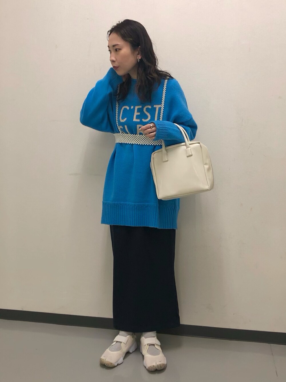 タグ付き新品⭐️SLOBE IENA CEST SIBON インターシャニット SLOBE IENA（スローブイエナ）の「CEST SIBON インターシャニット