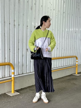 「Ray BEAMS（レイビームス）のアイテム」を使った、maccoさん（レディース・162cm・40代）の春コーディネート