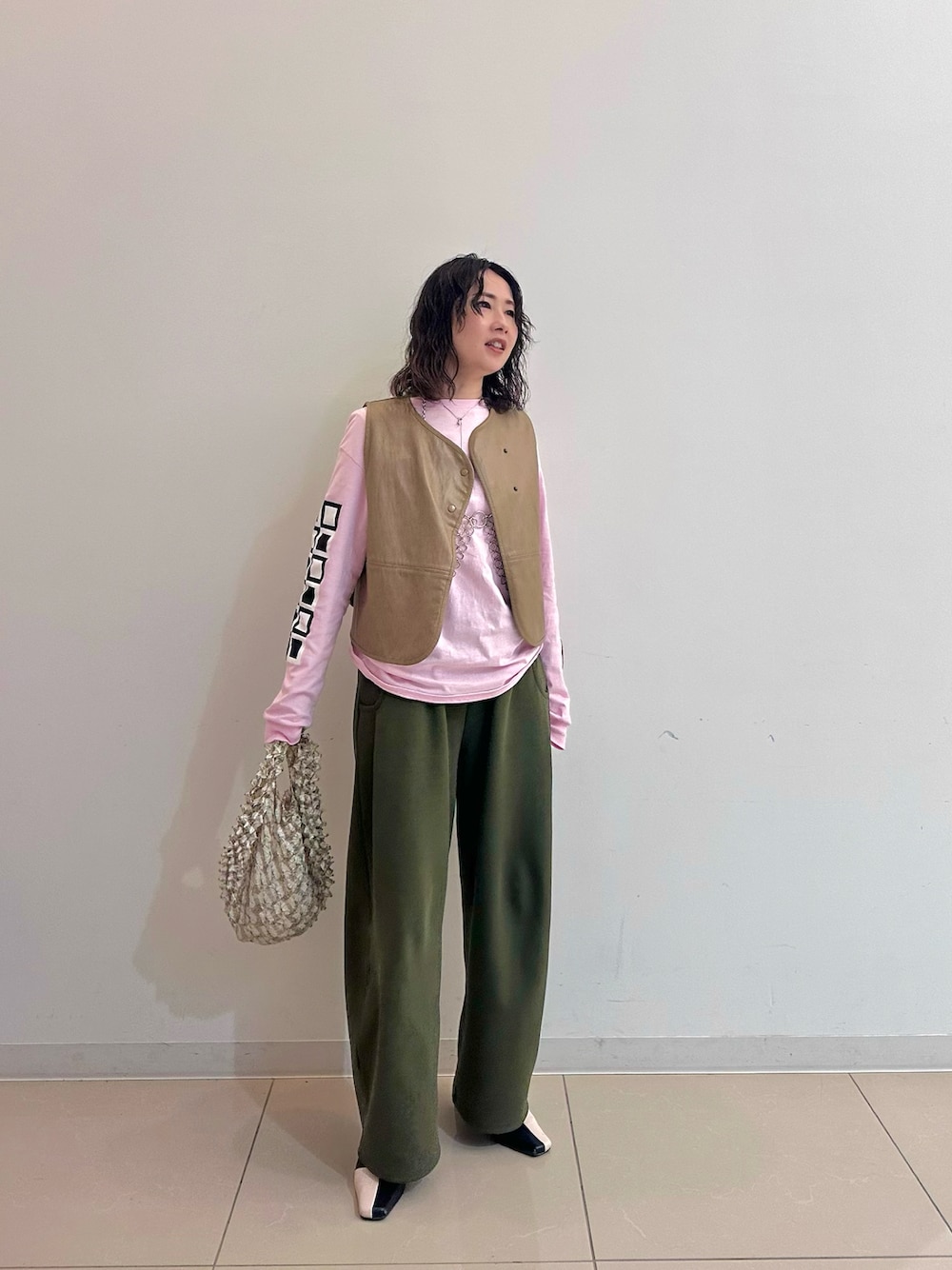 フェイクレザー2WAYベスト FREAK'S STORE（フリークスストア）の「2wayフェイクレザーベスト
