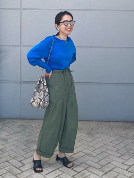 maccoさん（レディース・162cm）の春コーディネート