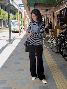 「EMODA（エモダ）のアイテム」を使った、maccoさん（レディース・162cm・40代）の秋コーディネート