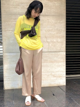 maccoさん（レディース・162cm）の夏コーディネート