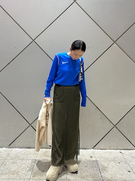 「Ungrid（アングリッド）のアイテム」を使った、maccoさん（レディース・162cm）の秋コーディネート