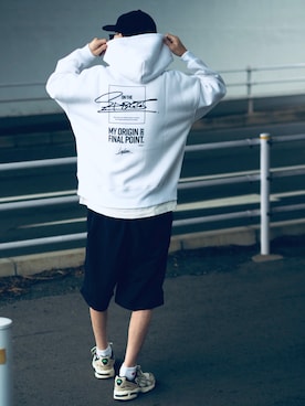 「ASICS（アシックス）のGEL-1090【スニーカー/メンズ/ユニセックス】（スニーカー）」を使った、yuumaさん（メンズ・173cm）の秋コーディネート