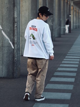 「Leyline」｜yuumaさん（メンズ・173cm）の春コーディネート