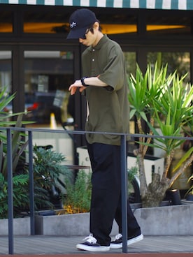 「Leyline」｜yuumaさん（メンズ・173cm）の春コーディネート