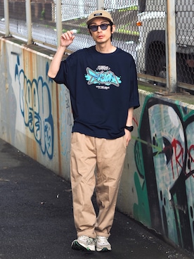 「Leyline」｜yuumaさん（メンズ・173cm）の春コーディネート