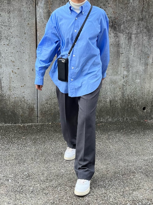 トップス THE SHINZONE DADDY SHIRT BLUE Shinzone（シンゾーン）】DADDY SHIRT ダディシャツ