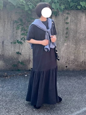 「Champion（チャンピオン）のアイテム」を使った、ともさん（レディース・153cm）の夏コーディネート