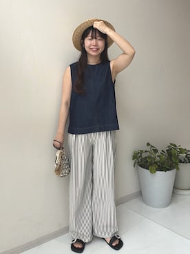 たかゆか154cmさん（レディース・154cm）の春コーディネート