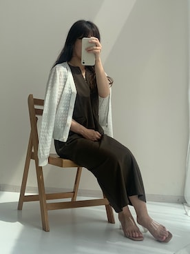 「sail（サイル）のアイテム」を使った、たかゆか154cmさん（レディース・154cm）の夏コーディネート