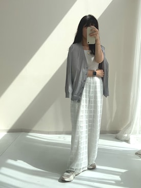 「シンフルコーデ」｜たかゆかさん（レディース・154cm）の春コーディネート
