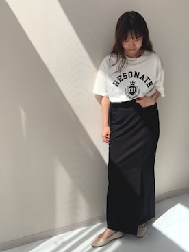 「nissen（ニッセン）のアイテム」を使った、たかゆかさん（レディース・154cm）の夏コーディネート