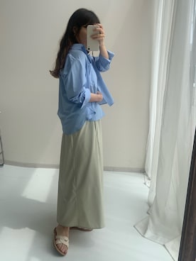 「sail（サイル）のアイテム」を使った、たかゆか154cmさん（レディース・154cm）の夏コーディネート