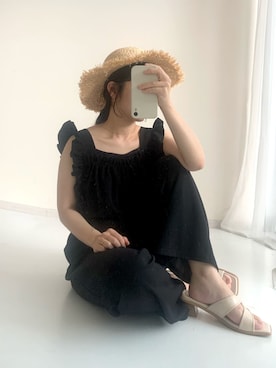 たかゆか154cmさん（レディース・154cm）の夏コーディネート