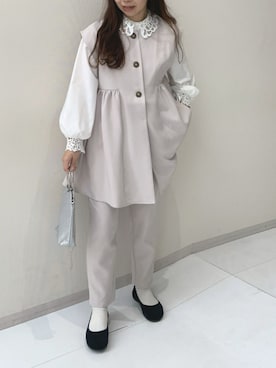 「nissen（ニッセン）のアイテム」を使った、たかゆか154cmさん（レディース・154cm）の冬コーディネート