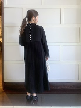 「アイテム（スーツセット）」を使った、たかゆかさん（レディース・154cm）の秋コーディネート