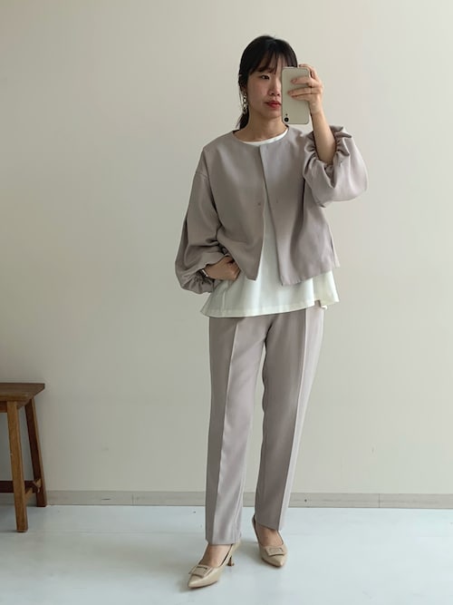 nissenたかゆかさんのスーツセットを使ったコーディネート - ZOZOTOWN 