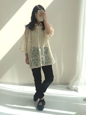 たかゆか154cmさん（レディース・154cm）の春コーディネート