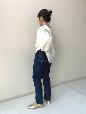 たかゆか154cmさん（レディース・154cm）の春コーディネート
