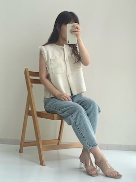 「sail（サイル）のアイテム」を使った、たかゆか154cmさん（レディース・154cm）の夏コーディネート