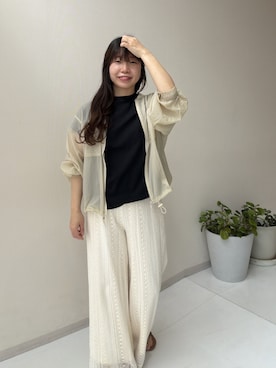 たかゆか154cmさん（レディース・154cm）の春コーディネート