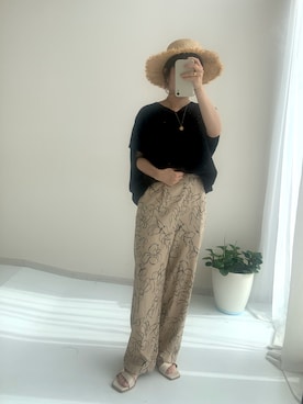 たかゆか154cmさん（レディース・154cm）の夏コーディネート