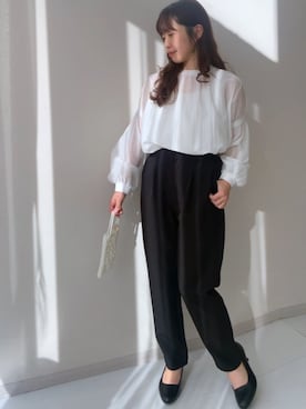 「アイテム（スーツセット）」を使った、たかゆか154cmさん（レディース・154cm）の冬コーディネート