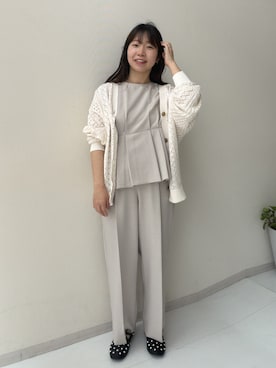 たかゆか154cmさん（レディース・154cm）の春コーディネート