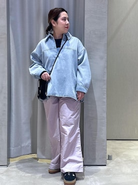 「NERGY（ナージー）のアイテム」を使った、ABECHIさん（レディース・152cm）の冬コーディネート