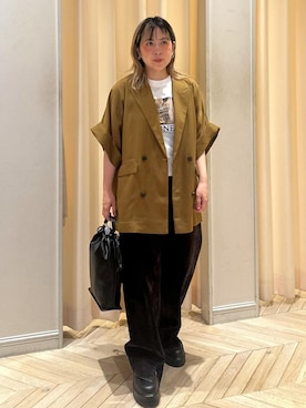 「アイテム（その他アウター）」を使った、ABECHIさん（レディース・152cm）の夏コーディネート