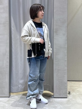 「ELLE（エル）のアイテム」を使った、ABECHIさん（レディース・152cm）の秋コーディネート