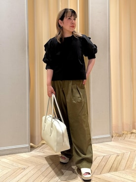 「アイテム（Tシャツ/カットソー）」を使った、ABECHIさん（レディース・152cm・30代）の夏コーディネート