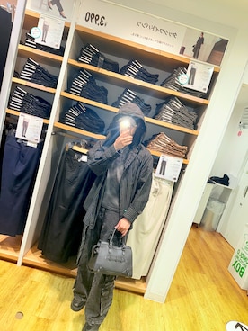 「アイテム（ハンドバッグ）」を使った、satomo_さん（メンズ・170cm）の秋コーディネート