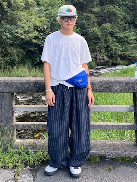 「elldu（エルドゥ）のアイテム」を使った、reijiro さん（メンズ・165cm）の秋コーディネート