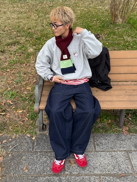 「アイテム（腕時計）」を使った、reijiro さん（メンズ・165cm）の冬コーディネート