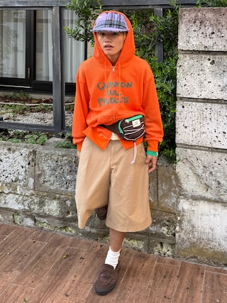 「common gull products.(コモンガルプロダクツ)の暮れかけのラグラン(Tシャツ/カットソー)」を使った、reijiro さん(メンズ・165cm)の秋コーディネート