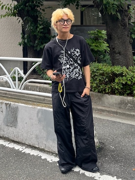 「epnok（エプノック）のアイテム」を使った、reijiro さん（メンズ・165cm）の夏コーディネート