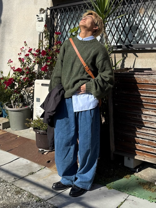 セール】Volume nep knit/ボリュームネップニット（ニット/セーター