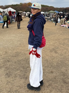 「アイテム（マフラー）」を使った、reijiro さん（メンズ・165cm・20代）の冬コーディネート