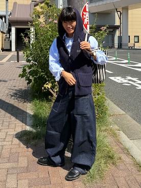 「アイテム（アナログ腕時計）」を使った、reijiro さん（メンズ・165cm）の秋コーディネート