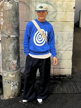 「LASSU&FRISS（ラスアンドフリス）のLASSU&FRISS コインローファー（ローファー、ブラック系）」を使った、reijiro さん（メンズ・165cm）の秋コーディネート
