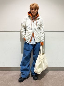 「MERRELL（メレル）のアイテム」を使った、reijiro さん（メンズ・165cm）の春コーディネート